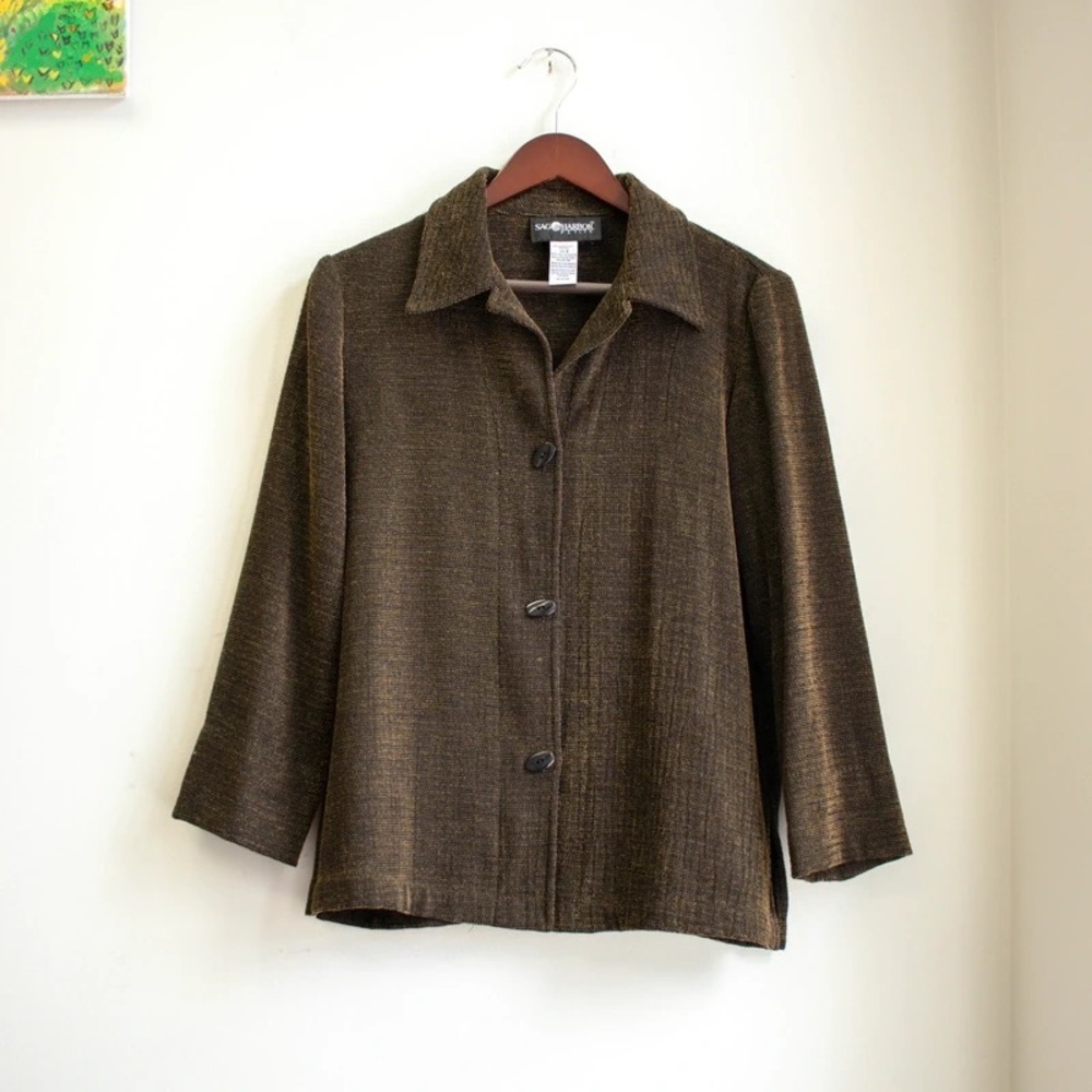 Sag Harbor Dark Brown Women's Blazer